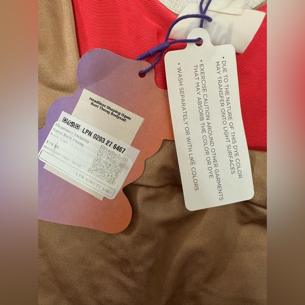 YITTY Red and Tan Shapewear - Picture 12 of 13